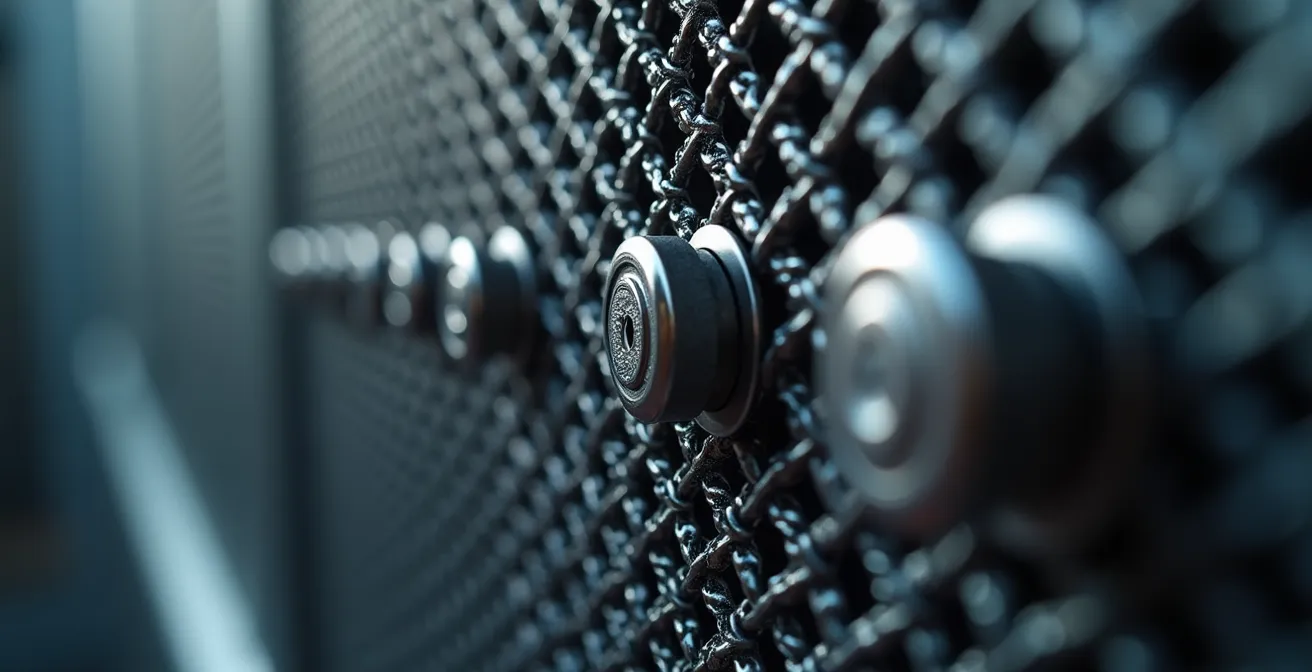 Professional secure enclosure setup for exotic animals with safety features