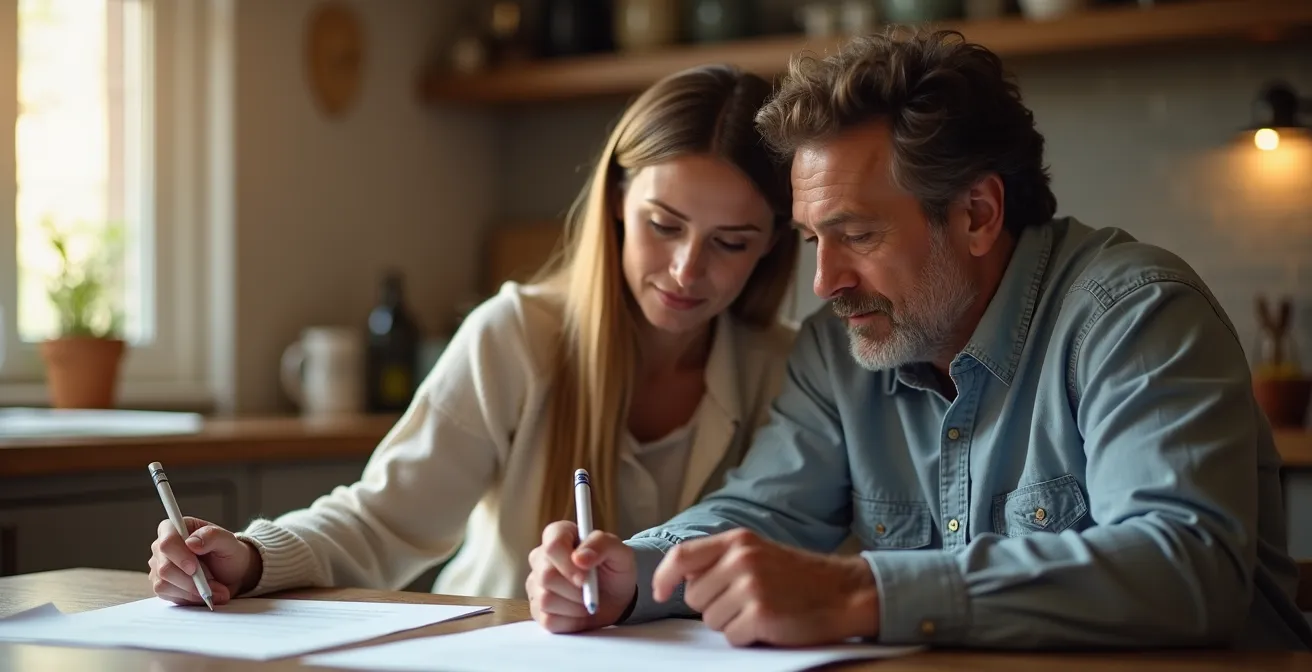 Timeline visualization of major life events that trigger home insurance coverage upgrades