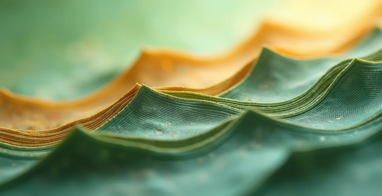 Abstract visualization of net worth velocity and tiered financial protection